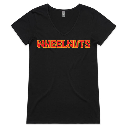 You Won’t Do It WN Logo AS Colour Womens V-Neck T-Shirt