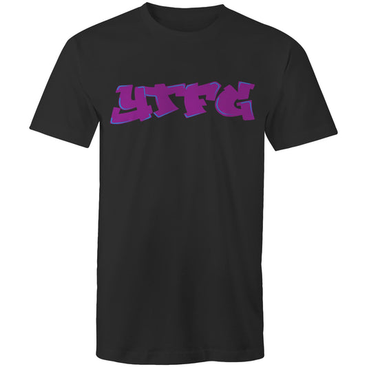 YTFG Graffiti Purple - Front Logo Tee