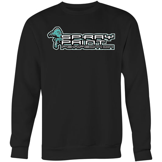Spray Paint Perfection Double Logo AS Colour Crew Sweatshirt