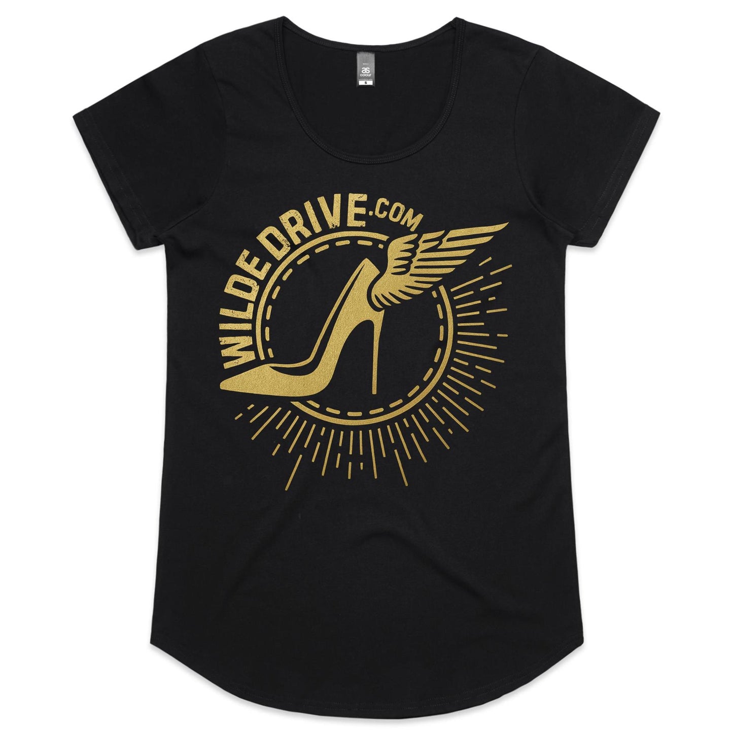 WILDE DRIVE.COM FRONT AS Colour Mali - Womens Scoop Neck T-Shirt