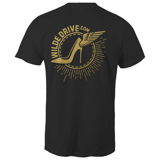 WILDE DRIVE.COM DOUBLE LOGO AS Colour Mens T-Shirt