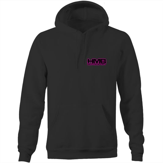 HMB Pink Double Logo AS Colour Stencil Hoodie