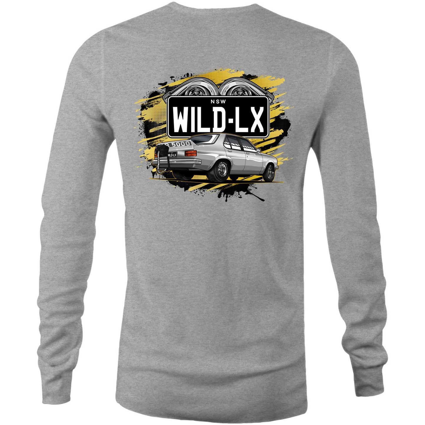 TORANA TT WILD LX AS Colour Mens Long Sleeve T-Shirt