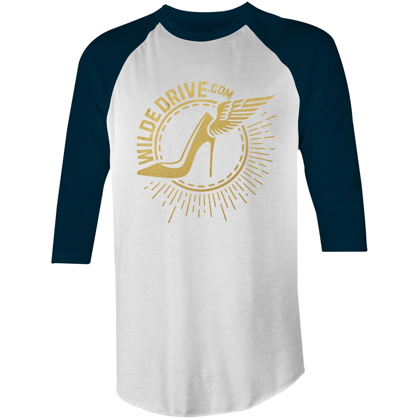 WILDE DRIVE.COM AS Colour Raglan - 3/4 Sleeve T-Shirt
