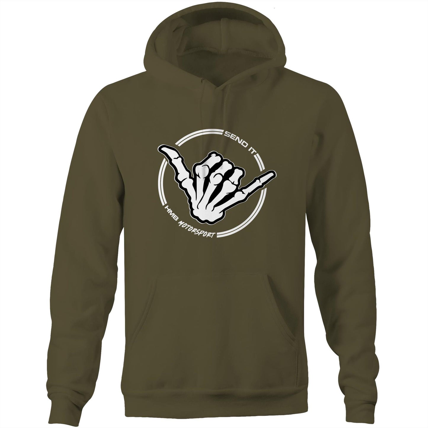 HMB Send it AS Colour Stencil Hoodie
