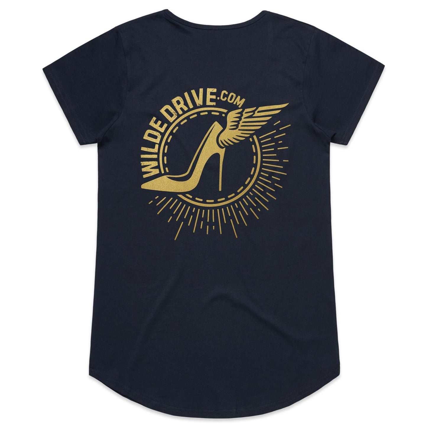 WILDE DRIVE DOUBLE PRINT AS Colour Mali - Womens Scoop Neck T-Shirt