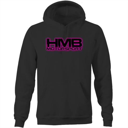HMB Pink Logo AS Colour Stencil Hoodie