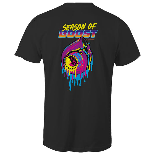 Season Of Boost Rainbow Tee