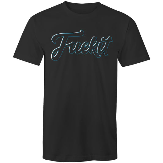 Wheelnuts FCKIT Cursive Purple Outline Tee