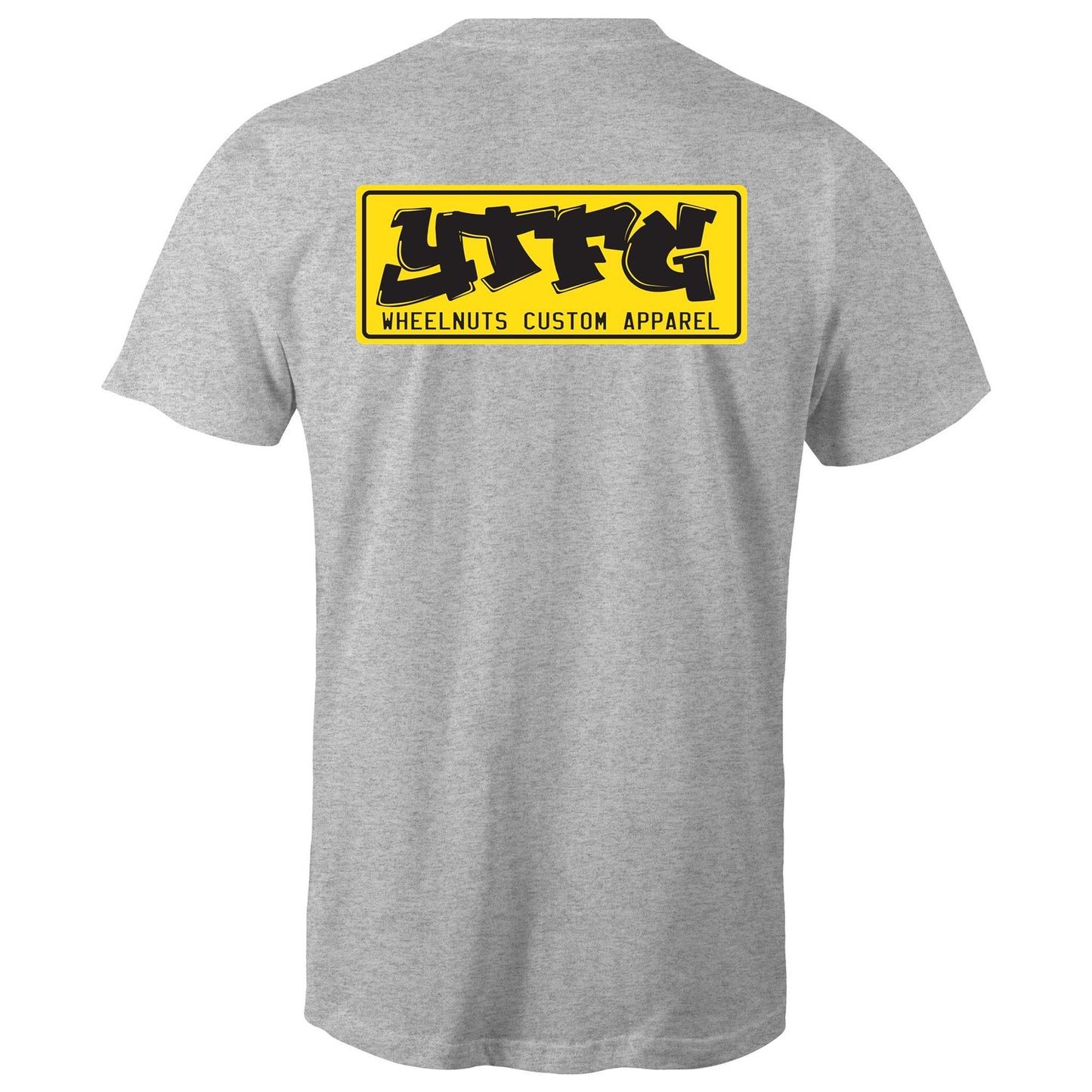 YTFB License Plate Graffiti - Double Logo Tee