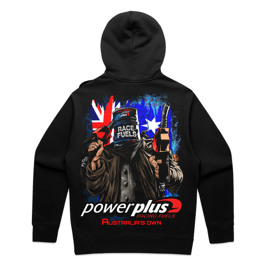 Power Plus hoodie Black AS Colour Stencil