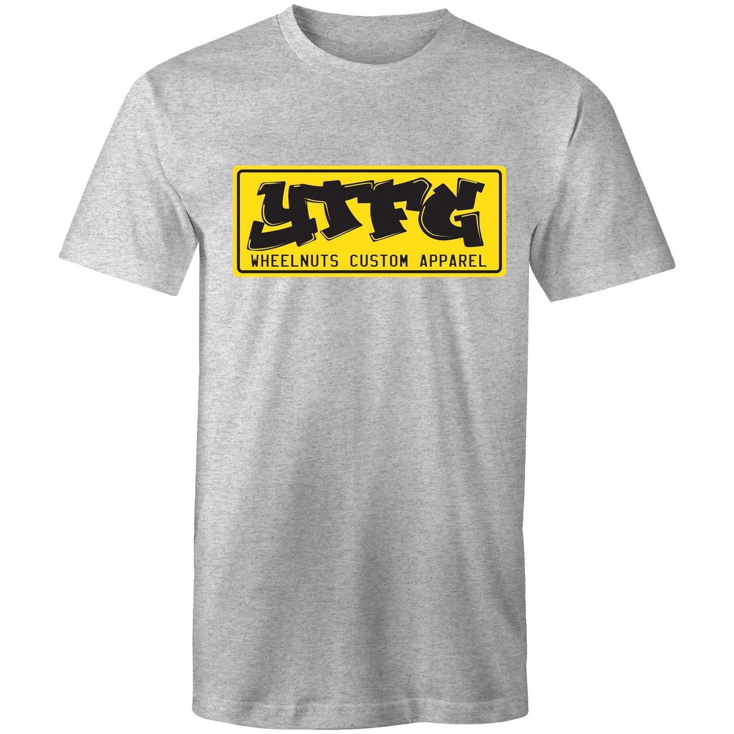 YTFG License Plate Graffiti - Front Logo Tee