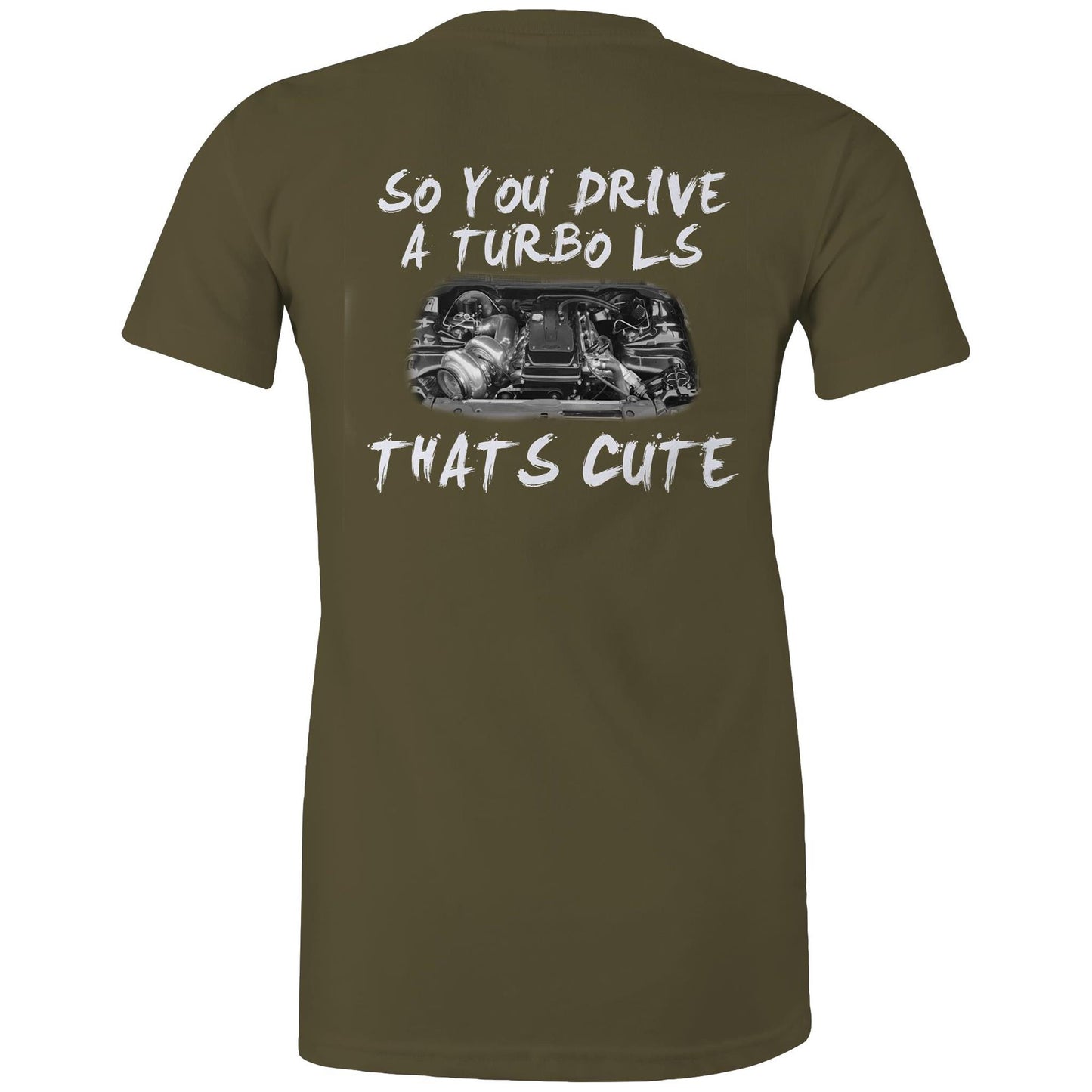 Thats Cute Barra Turbo WN Logo AS Colour Women's Tee