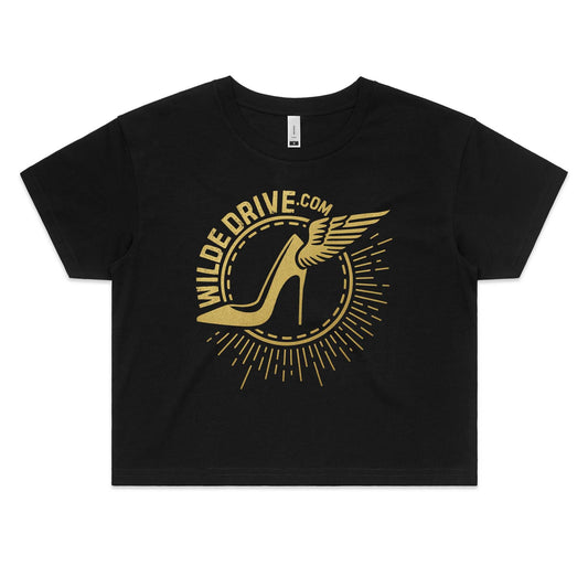 WILDE DRIVE.COM AS Colour - Women's Crop Tee