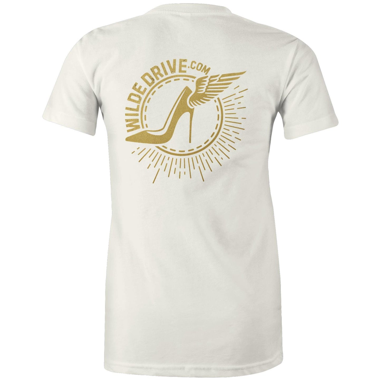 WILDE DRIVE.COM DOUBLE AS Colour - Women's Maple Organic Tee