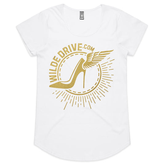 WILDE DRIVE.COM FRONT AS Colour Mali - Womens Scoop Neck T-Shirt