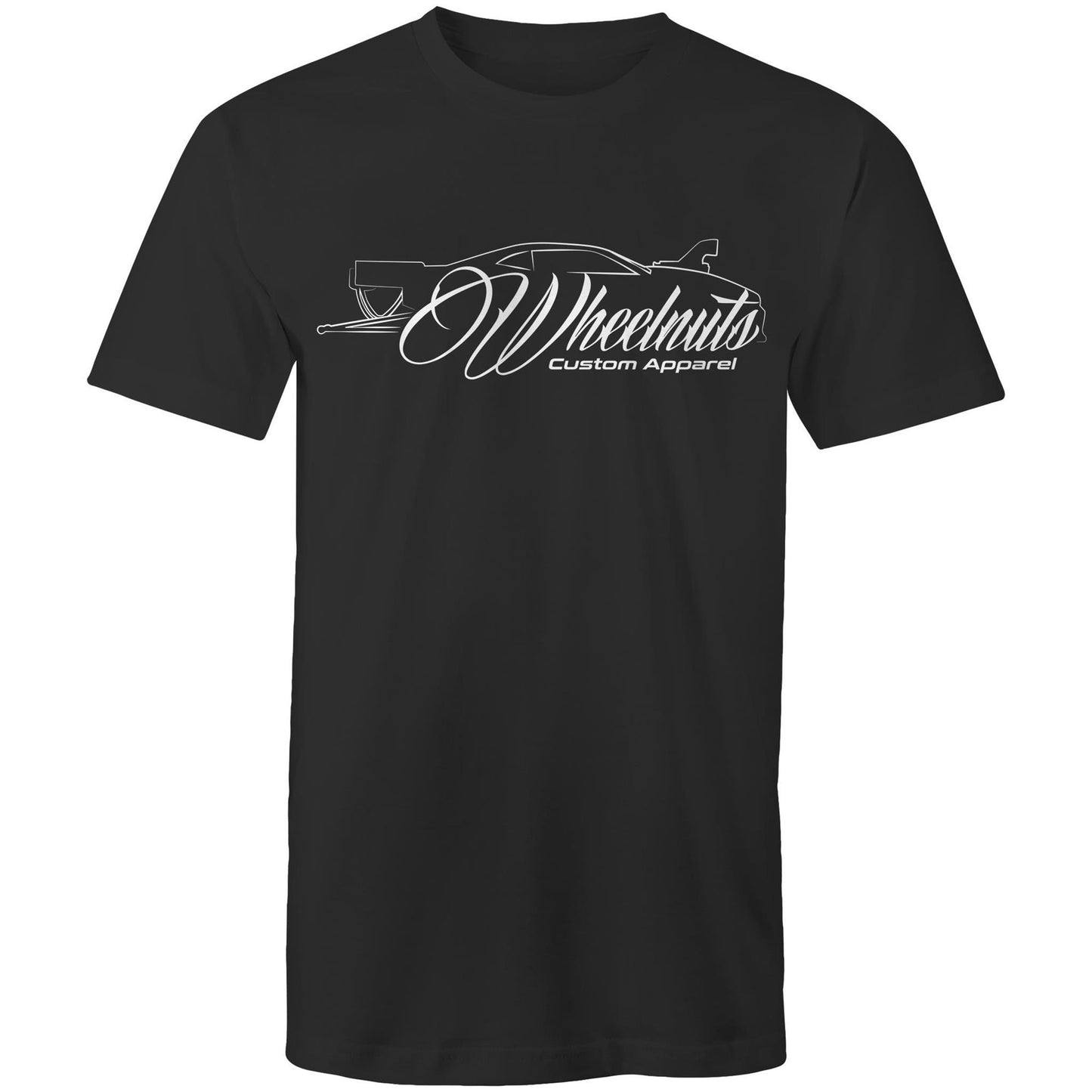 Wheelnuts Drag Car Logo AS Colour Mens T-Shirt