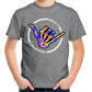 HMB Send it Multi Colour Kids Youth T-Shirt