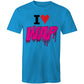 I Love WAP AS Colour - Mens T-Shirt