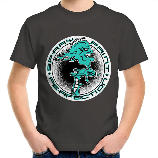 Spray Paint Perfection AS Colour Kids Youth T-Shirt