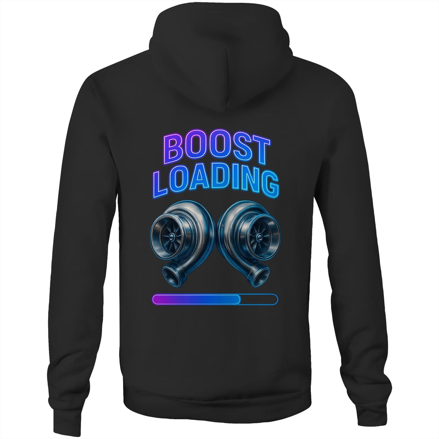 Boost Loading WN AS Colour Stencil - Pocket Hoodie Sweatshirt