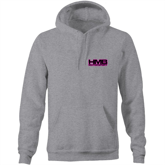HMB Pink Double Logo AS Colour Stencil Hoodie