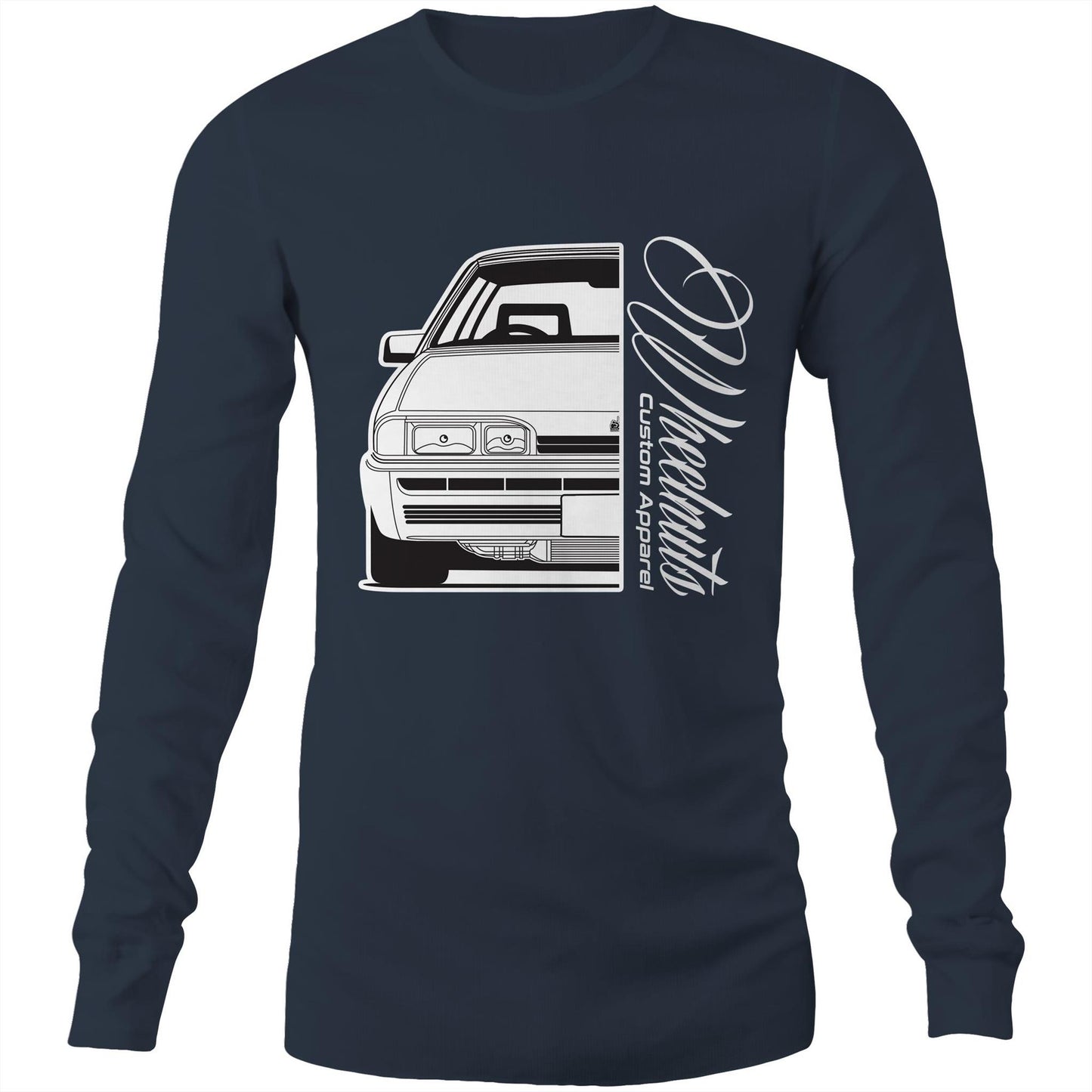Vl turbo Front- Mens Long Sleeve T-Shirt AS Colour