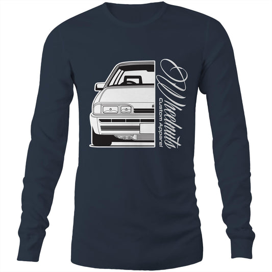 Vl turbo Front- Mens Long Sleeve T-Shirt AS Colour