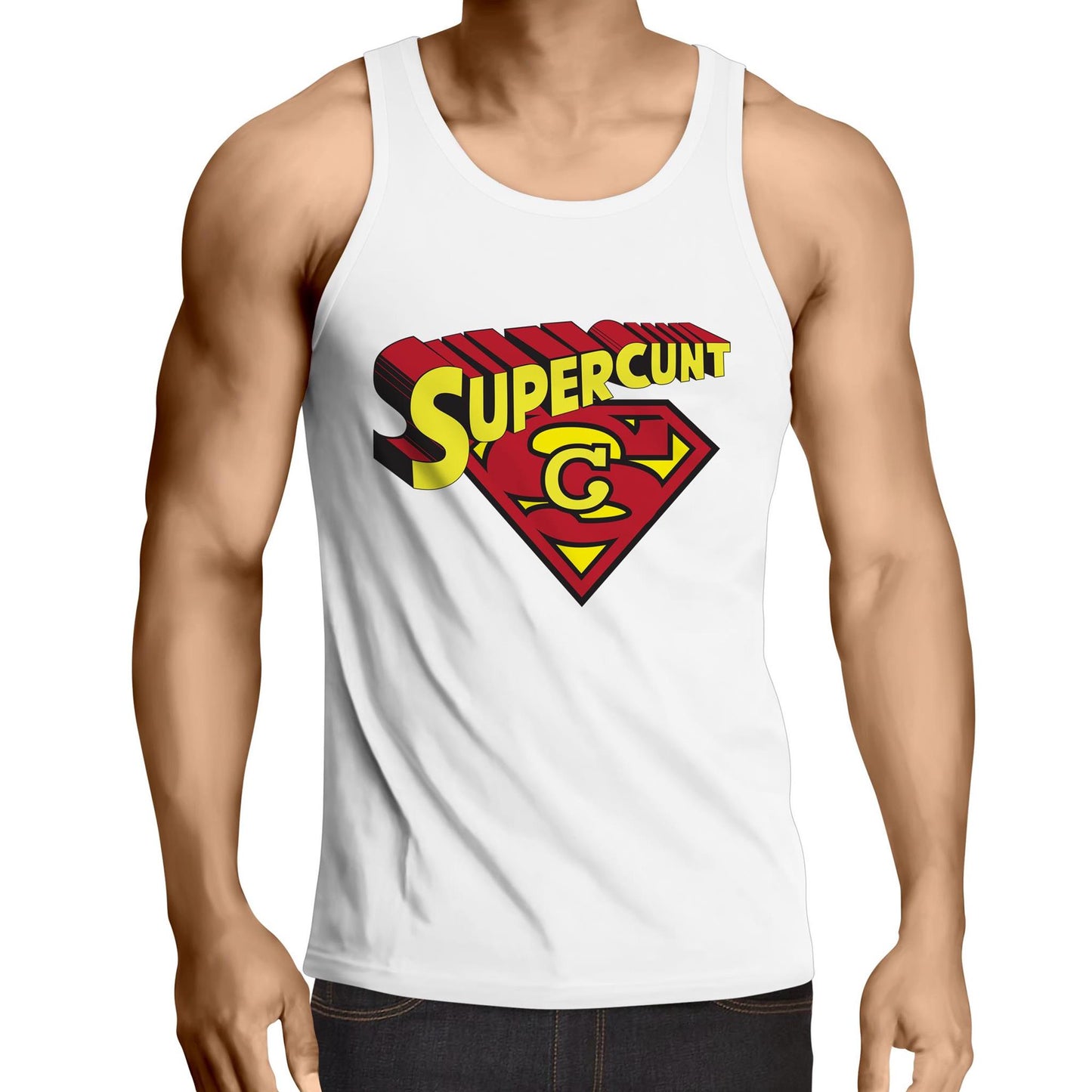 Supercunt - Mens Singlet Top