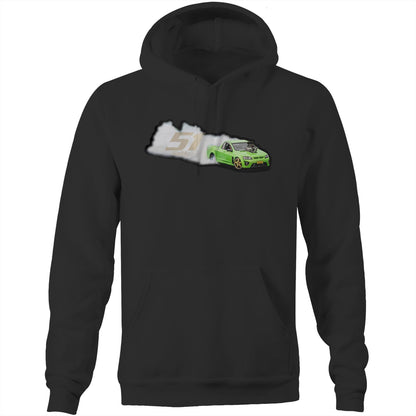 Goldy 51 14LOZ Drifting AS Colour Stencil - Pocket Hoodie Sweatshirt