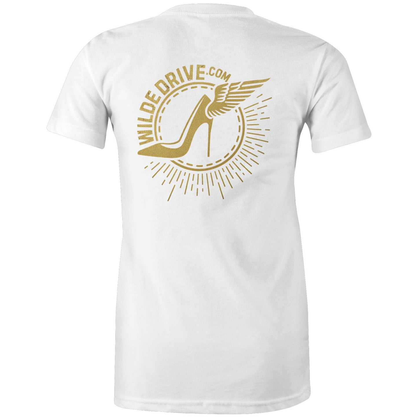 WILDE DRIVE.COM DOUBLE AS Colour - Women's Maple Organic Tee