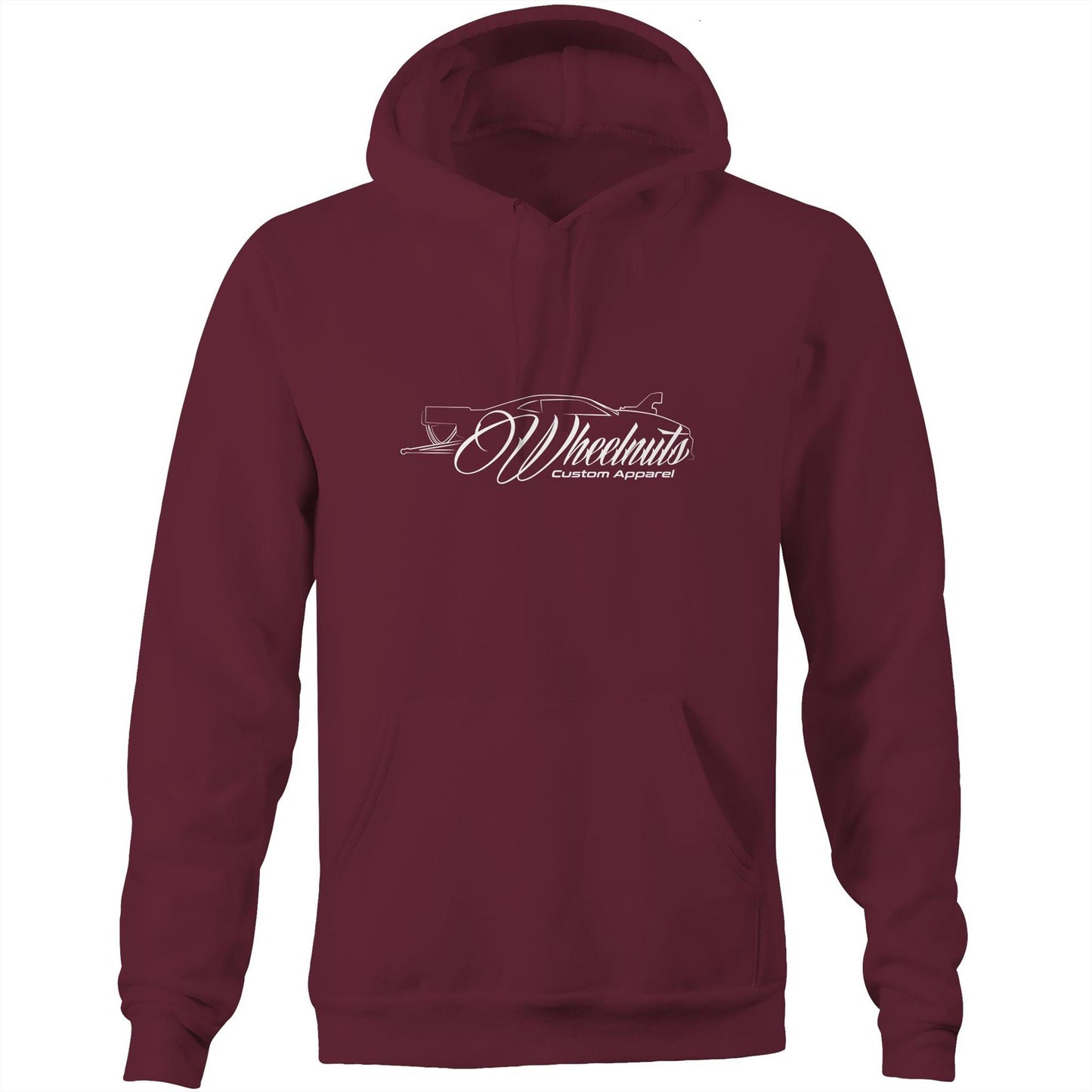 You Wont Do It White WN Logo Drag Car AS Colour Stencil Hoodie