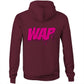 Pussy Built Strong WAP AS Colour Stencil - Pocket Hoodie Sweatshirt