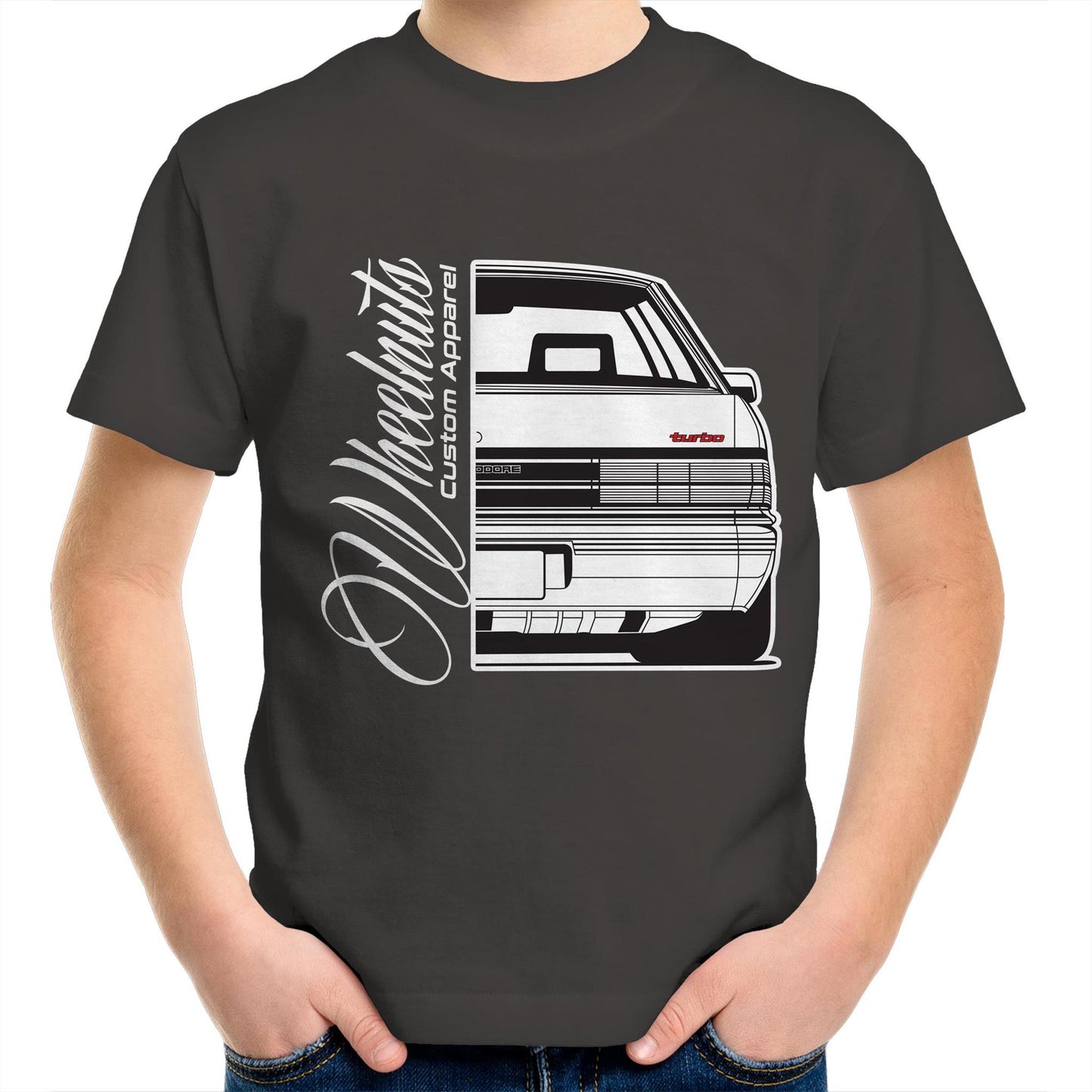 VL Turbo Rear AS Colour Kids T-Shirt