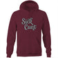 Sick Cunt Grey AS Colour Stencil - Pocket Hoodie Sweatshirt