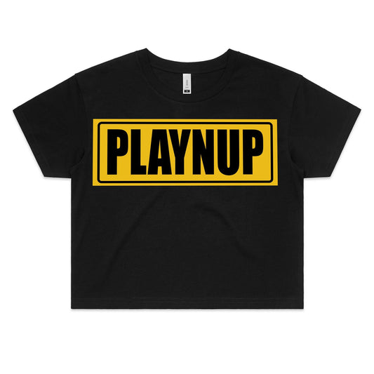 Playnup LS Skid Ute AS Colour  Women's Crop Tee
