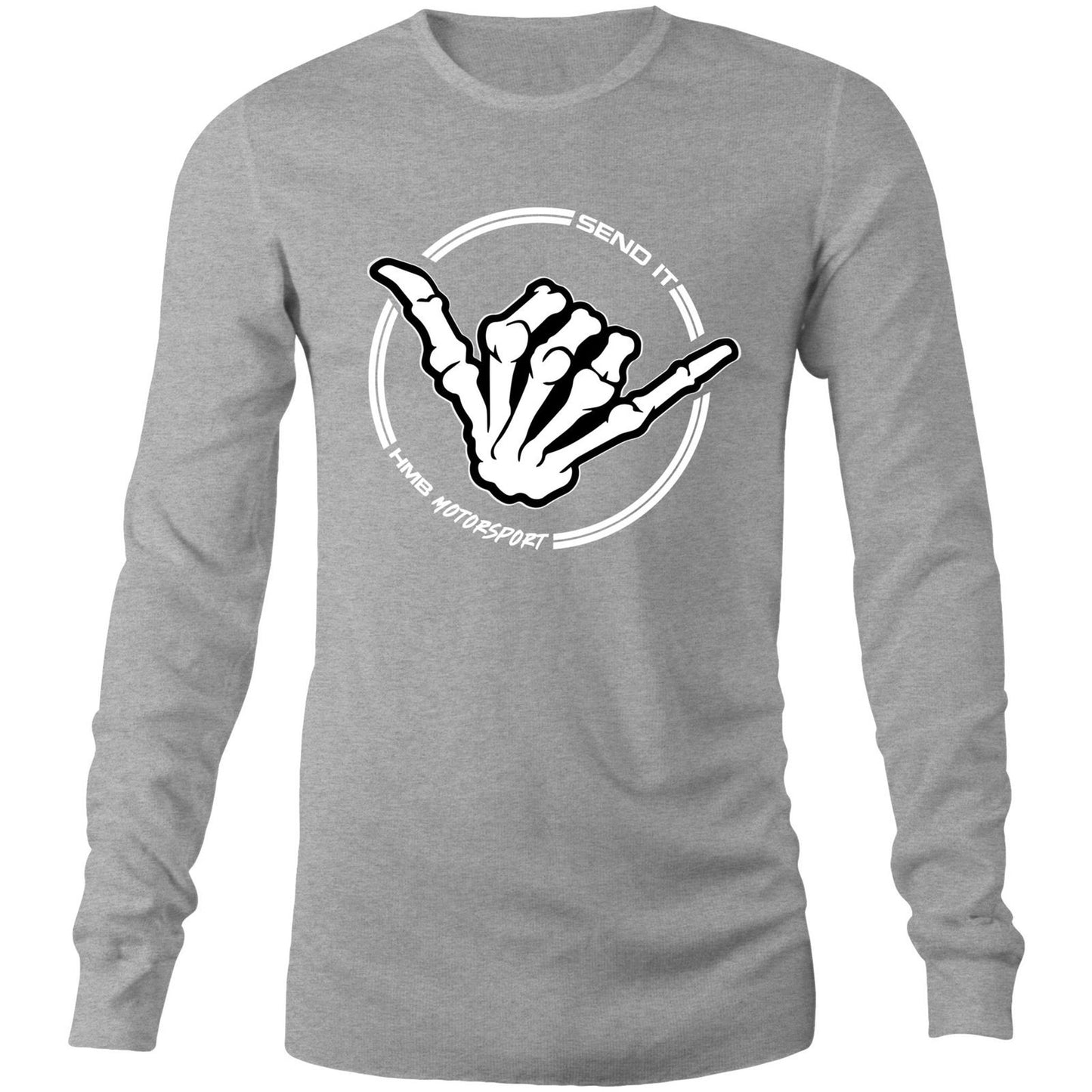 HMB Send it  Colour Base Mens Long Sleeve T-Shirt