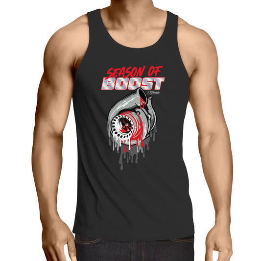 Season Of Boost - Mens Singlet Top