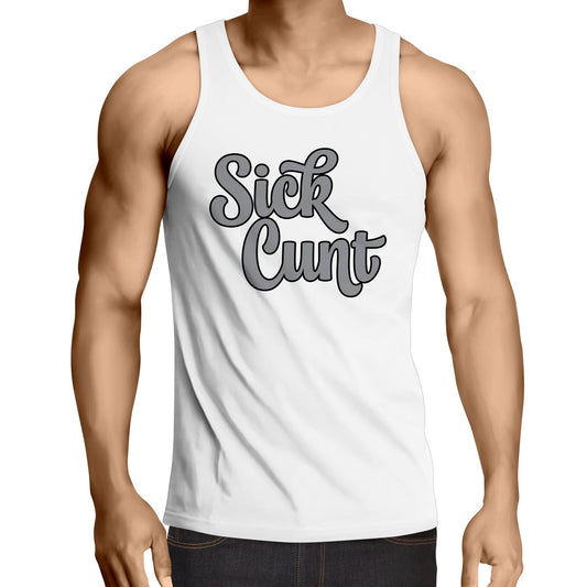 Sick cunt AS Colour - Mens Singlet Top