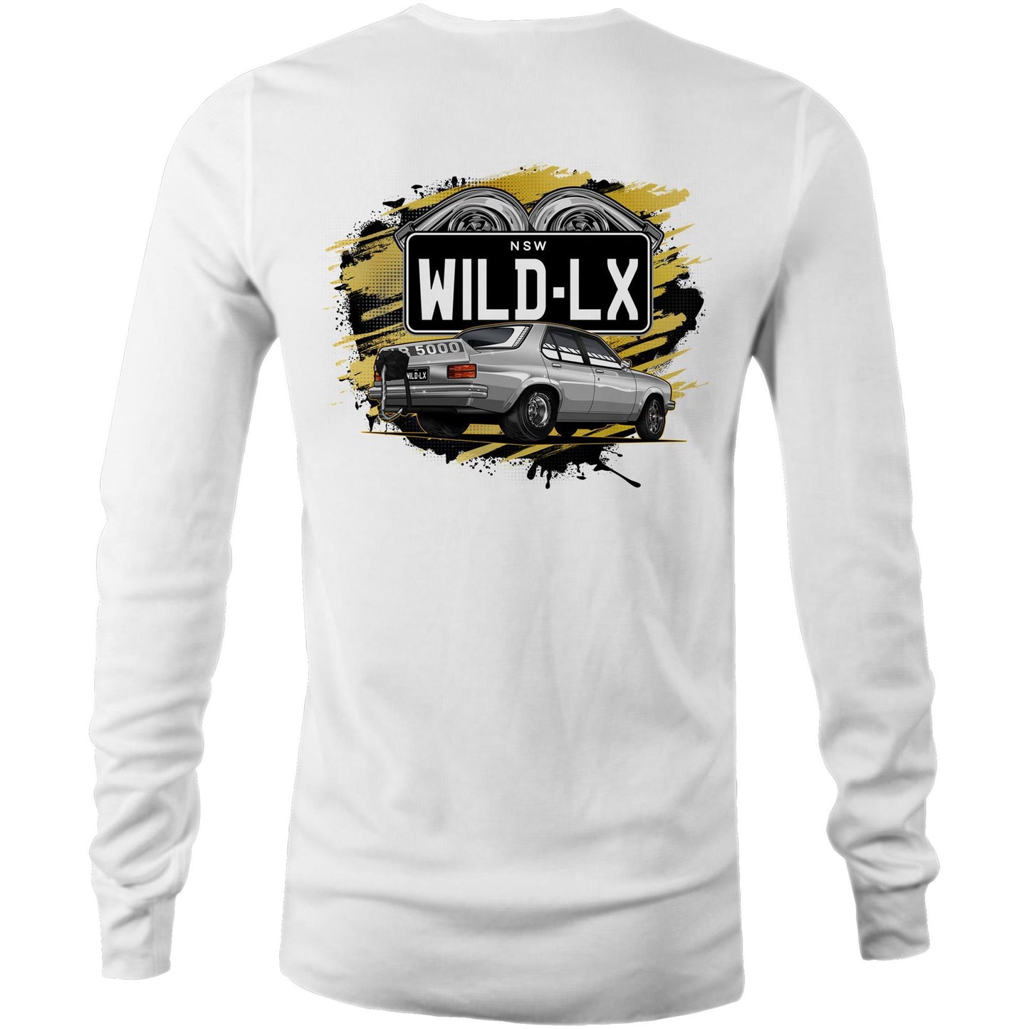 TORANA TT WILD LX AS Colour Mens Long Sleeve T-Shirt