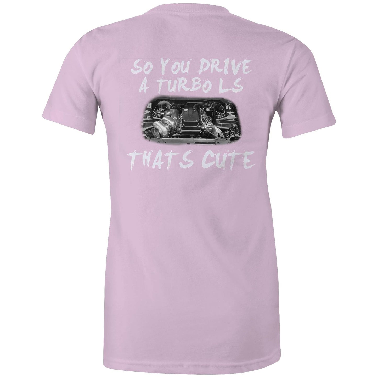 Thats Cute Barra Turbo WN Logo AS Colour Women's Tee