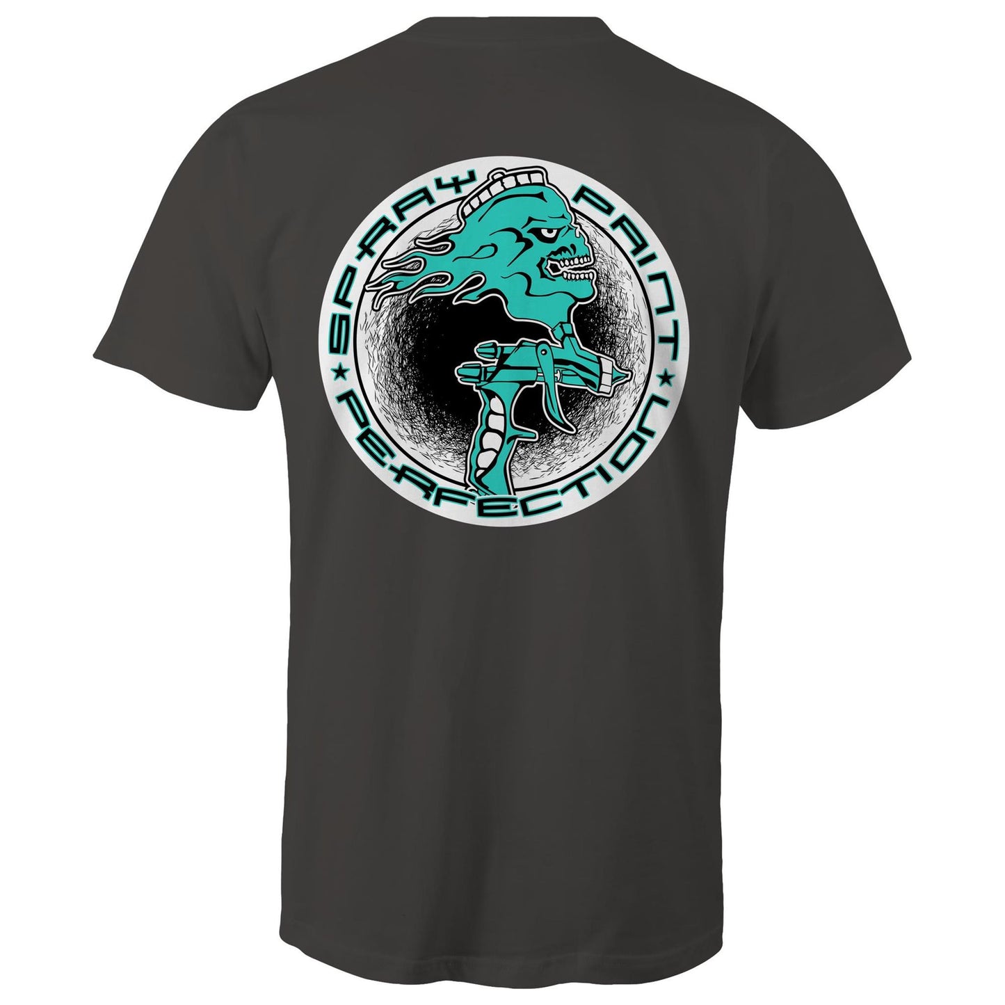 Spray Paint Perfection Double Logo AS Colour Mens T-Shirt