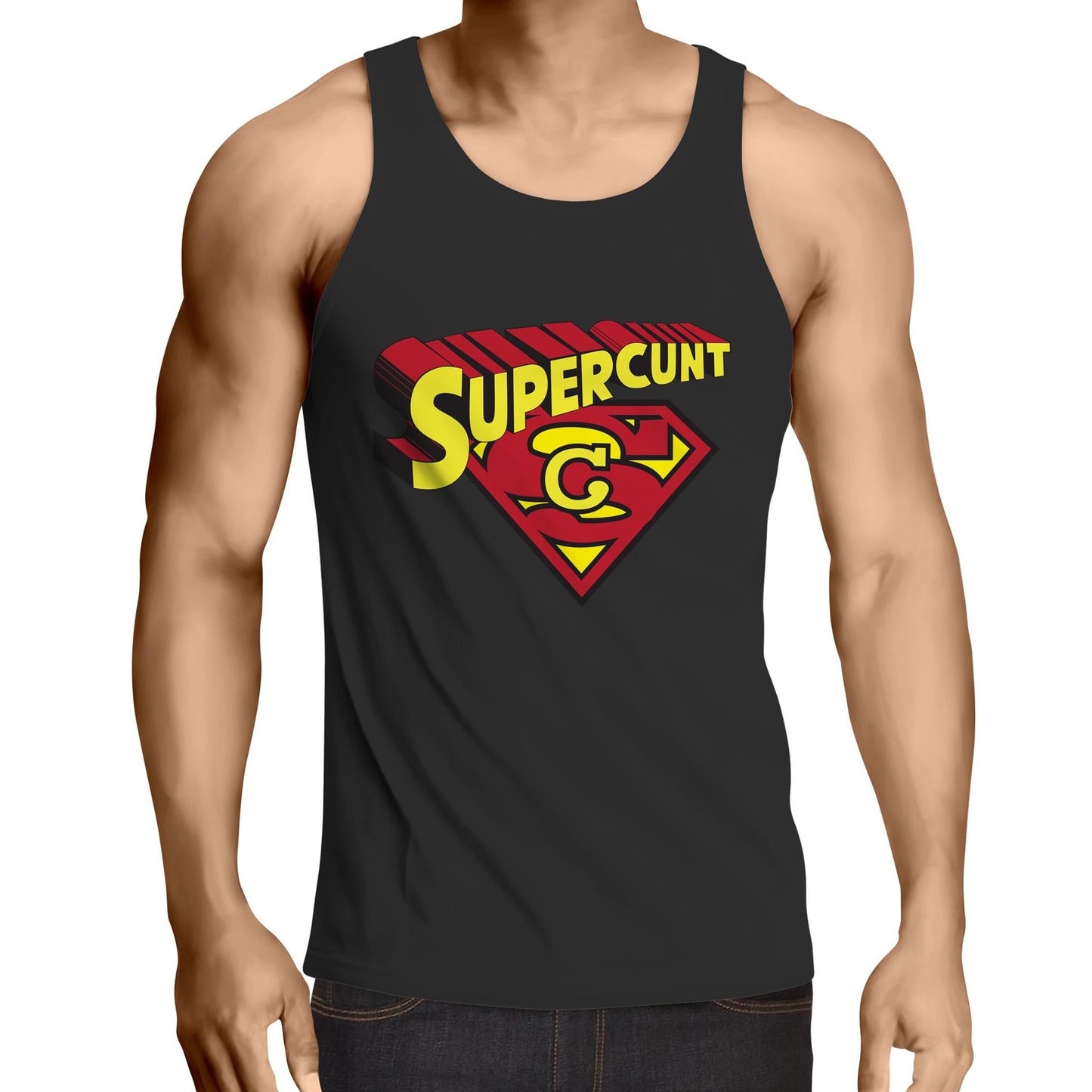 Supercunt - Mens Singlet Top