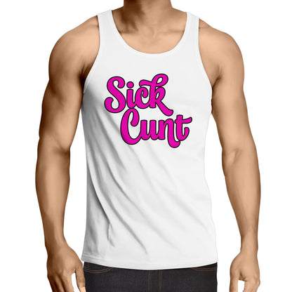 Sick Cunt AS Colour - Mens Singlet Top