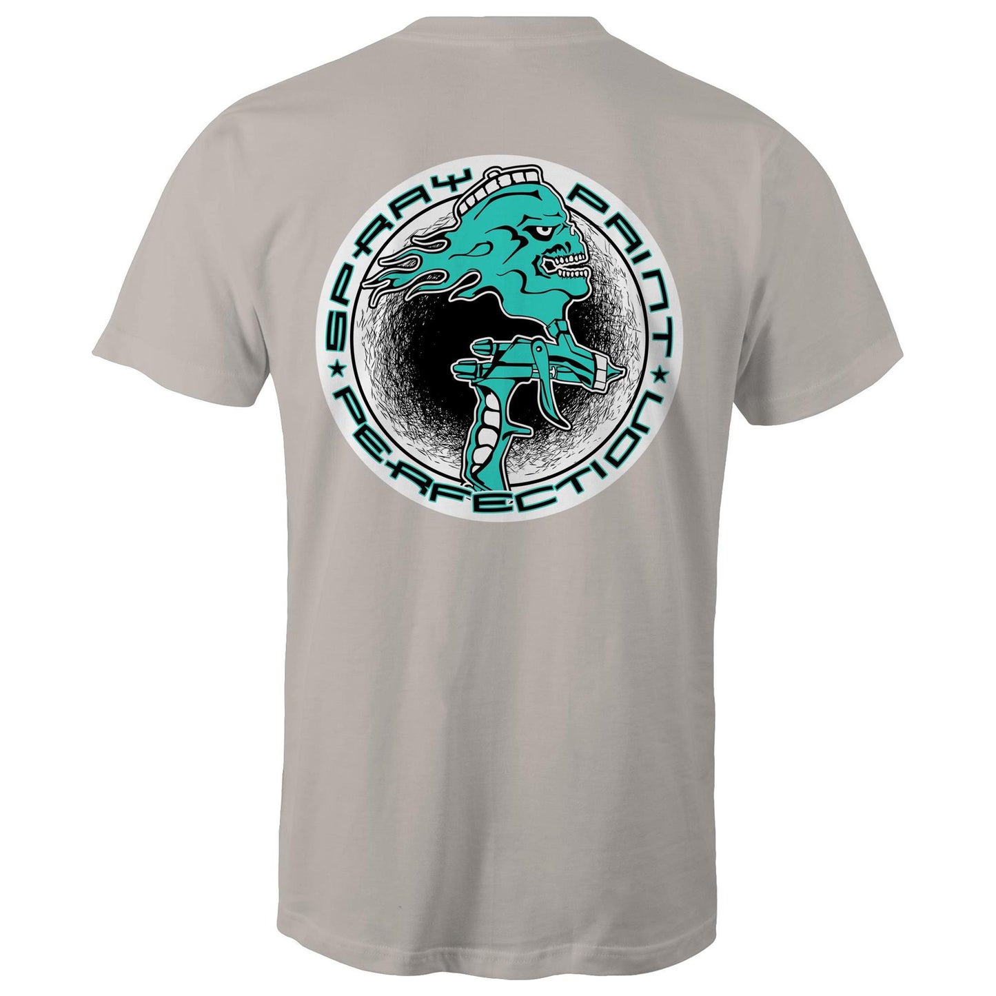 Spray Paint Perfection Double Logo AS Colour Mens T-Shirt