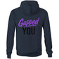 Gapped You AS Colour Stencil - Pocket Hoodie Sweatshirt