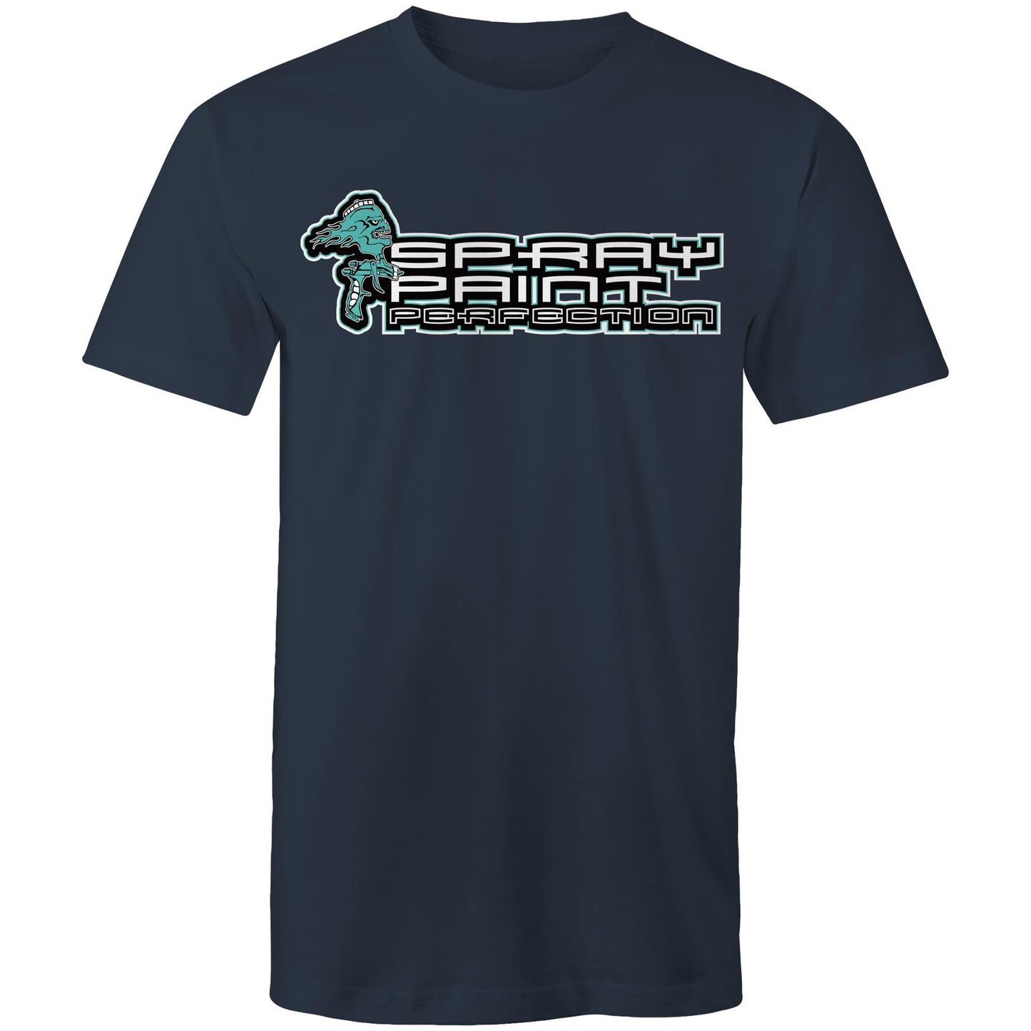 Spray Paint Perfection Double Logo AS Colour Mens Tee