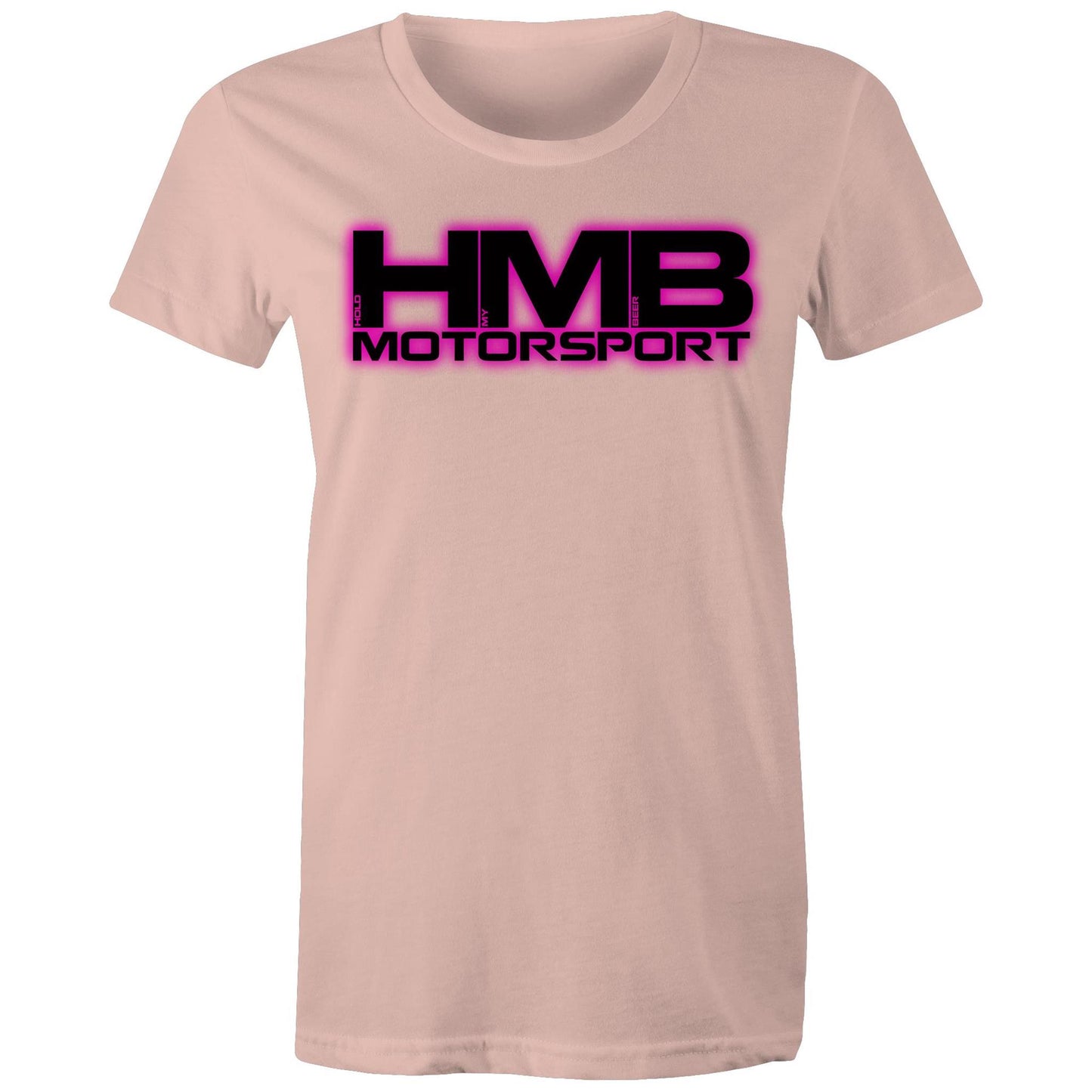 HMB Pink Logo Women's Tee