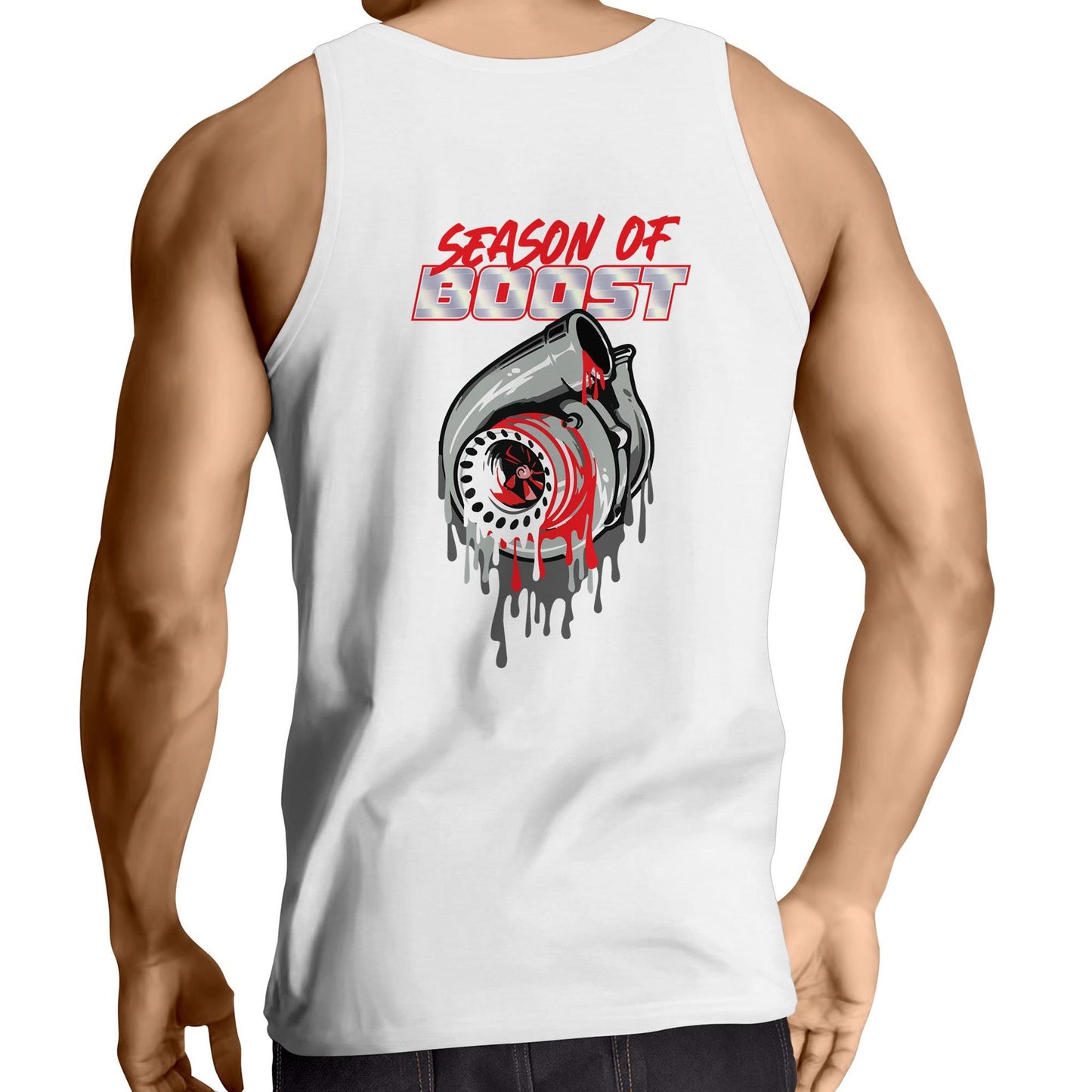 Season Of Boost - Mens Singlet Top