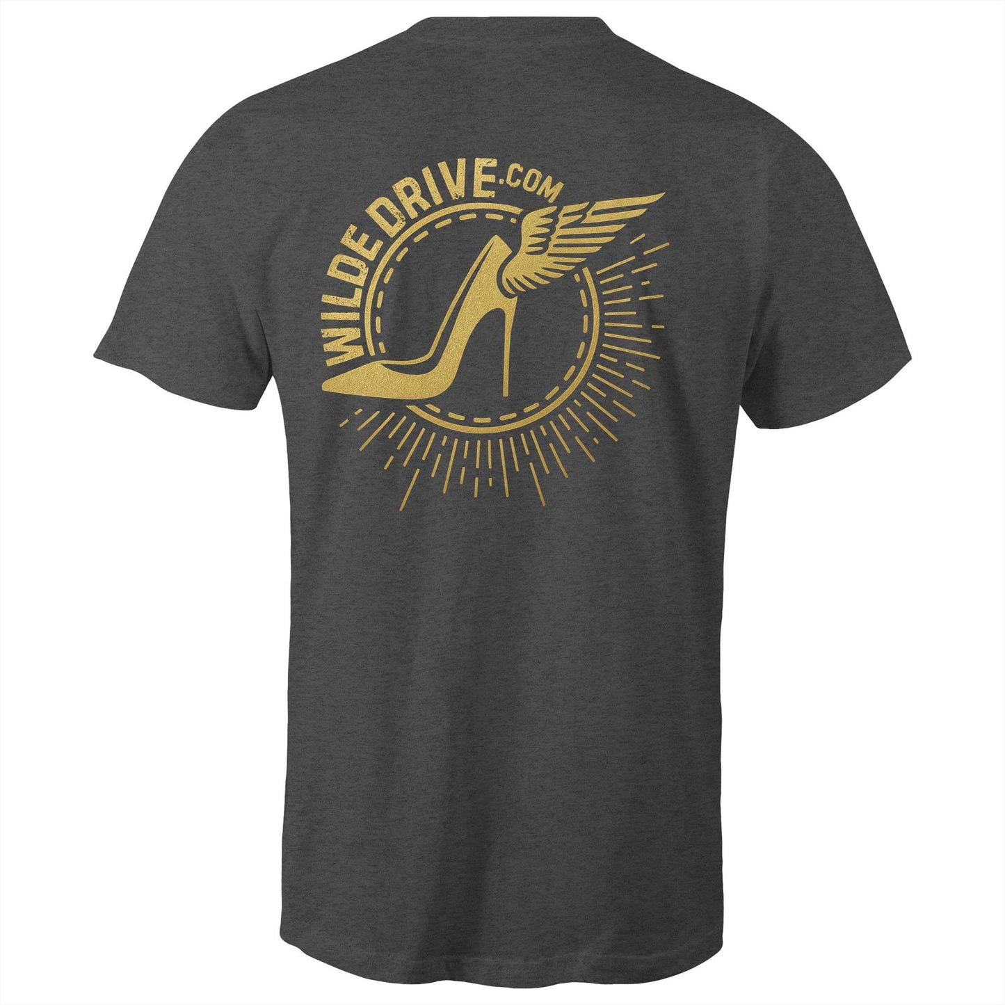 WILDE DRIVE.COM DOUBLE LOGO AS Colour Mens T-Shirt